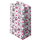 愛の日へのパターン スモールペーパーバッグ (正面アングル)