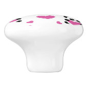 愛の日へのパターン セラミックノブ (側面)