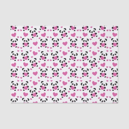 愛の日へのパターン 薄葉紙 (正面)