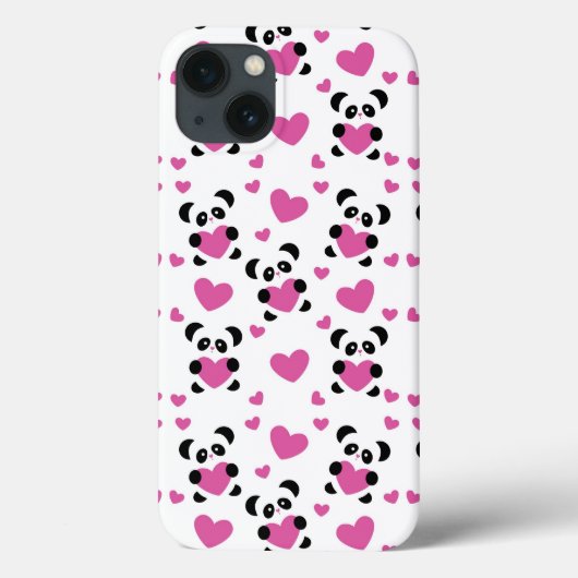 愛の日へのパターン Case-Mate iPhoneケース (裏面)
