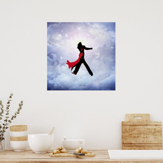 愛の星の恋人踊り ポスター (キッチン)