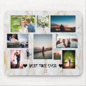 愛の時間のギフ最高のト・エバパーソナライズされたマウスパッド マウスパッド (正面)