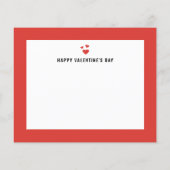 愛の書を送る鳩バレンタインデーのカード (裏面)