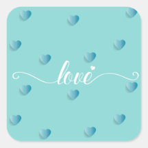 愛の書道シアンハート