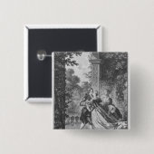 愛の最初のキス 缶バッジ (正面&裏面)