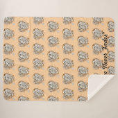 『愛の朝の光』 シェルパブランケット (正面(横))