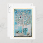愛の木に水をやること ポストカード (正面/裏面)