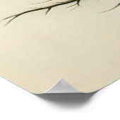 愛の木のウォールアートに根ざす ポスター (角)