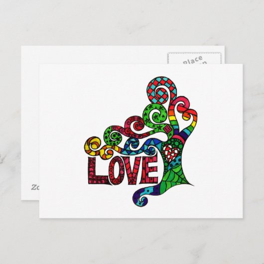 愛の木 – はがき (正面/裏面)