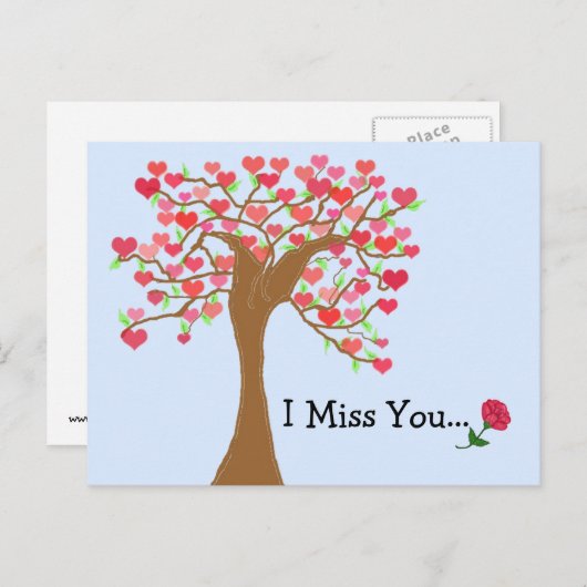 愛の木 ポストカード (正面/裏面)