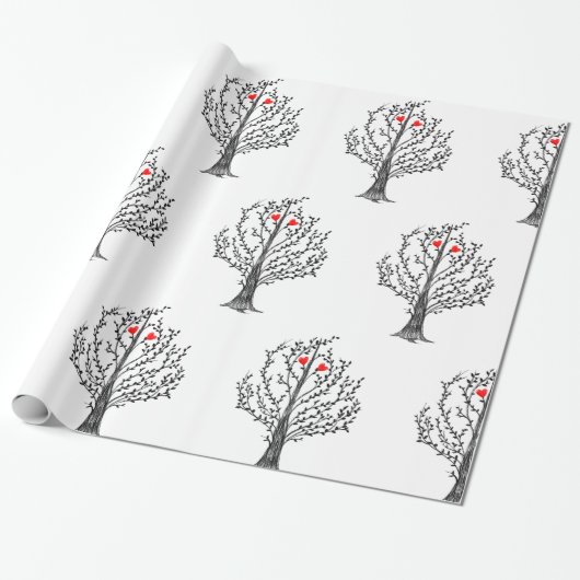愛の木 ラッピングペーパー (アンロールド)