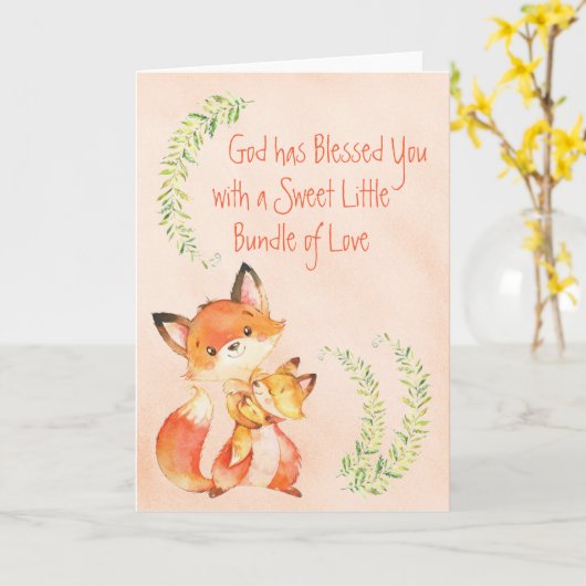 愛の束 カード (黄色い花)