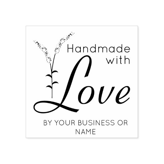 愛の枝で手作り引用文素朴店 ラバースタンプ (インプリント)
