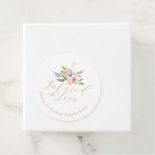 愛の柑橘類とフローラのモノグラム結婚が注入される フェイバータグ (インサイチュ)