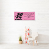 「愛の構成要素」 横断幕 (インサイチュ)