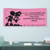 「愛の構成要素」 横断幕 (トレードショー)