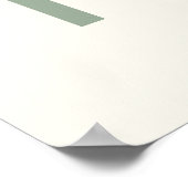 愛の横向きポスター ポスター (角)