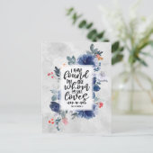 愛の歌３：４　 わたしは愛する人を発見した ポストカード (スタンド正面)