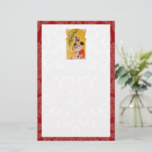 愛の歌 便箋 (スタンド正面)