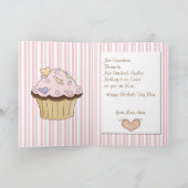 『愛の母の日の挨拶状』 カード (内部)