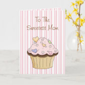 『愛の母の日の挨拶状』 カード (黄色い花)