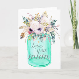 愛の母の日カード カード