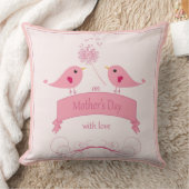 "愛の母の日"の装飾用クッション クッション (ブランケット)