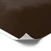 愛の母の贈り物から私の息子にパーソナライズ ポスター (角)