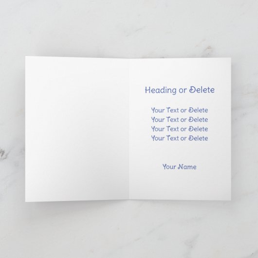 愛の母 現代のエレガント お母さん私たちはあなたを愛しています カード (内部)