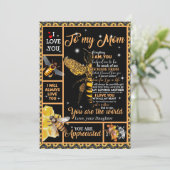 愛の母 |私の母への手紙あなたが世界である シーズンカード (スタンド正面)