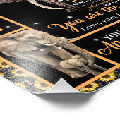 愛の母 |私の母への手紙あなたが世界である フォトプリント            (角)