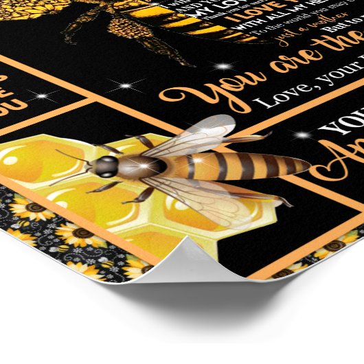 愛の母 |私の母への手紙あなたが世界である ポスター (角)