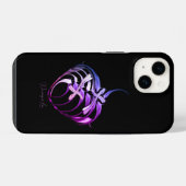 「愛の民主主義」、Apple iPhone 14ケース iPhoneケース (裏面横)