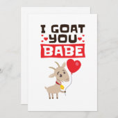 愛の気持ちを羊飼いに捧げるバレンタインデーの動物愛好家 シーズンカード (正面/裏面)