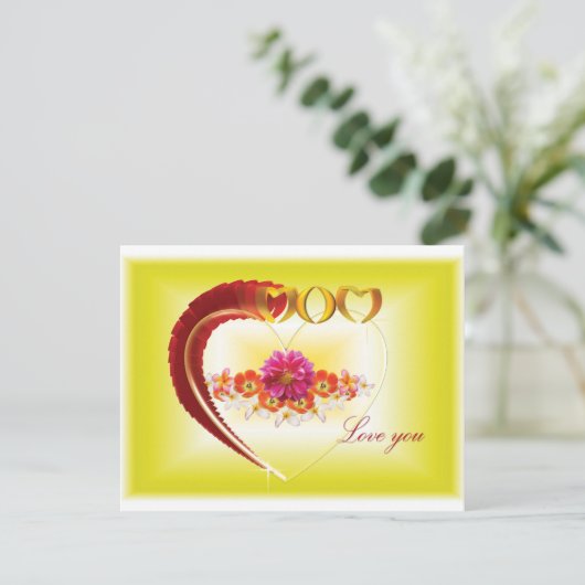 愛の気持ちを込めたママの母の日カード シーズンカード (スタンド正面)