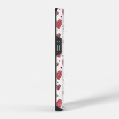 愛の水の色 – お洒落ハートパターン iPhoneケース (右側面)