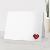 愛の永遠のカード カード (裏面)