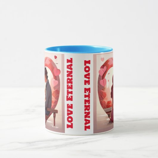 愛の永遠のコンボマグカップ マグカップ (中央)
