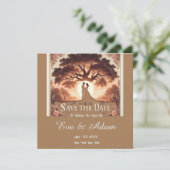 愛の永遠の約束:結婚式招待状 招待状 (スタンド正面)