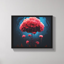 愛の泉バラ キャンバスプリント