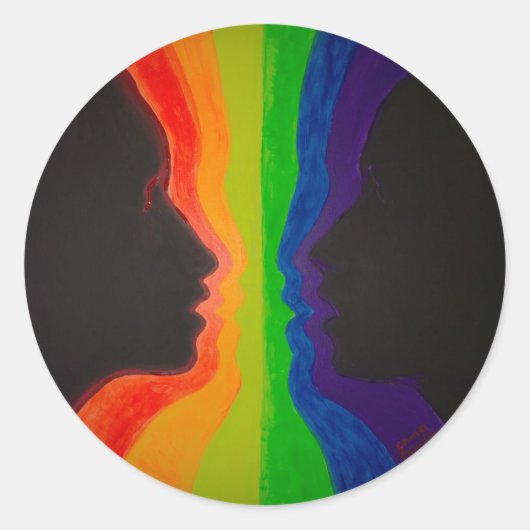 愛の泉 ラウンドシール (正面)