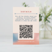 愛の泡：おとぎ話結婚のシンプル エンクロージャーカード (スタンド正面)