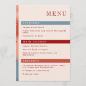 愛の泡：おとぎ話結婚のシンプル メニュー (正面)