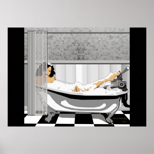 愛の泡 ポスター (正面)