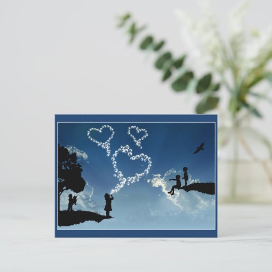 愛の泡 ポストカード (スタンド正面)