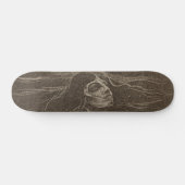 愛の波に乗る – Edvard Munch Skateboard スケートボード (横)