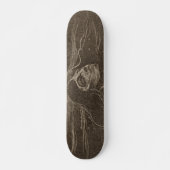 愛の波に乗る – Edvard Munch Skateboard スケートボード (正面)