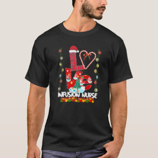愛の注入 ナース サンタ帽子 キャンディー クリスマスパジャマ Tシャツ