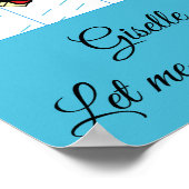 愛の流れをシャワー ポスター (角)