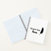 愛の流れを許せ ノートブック (内部)